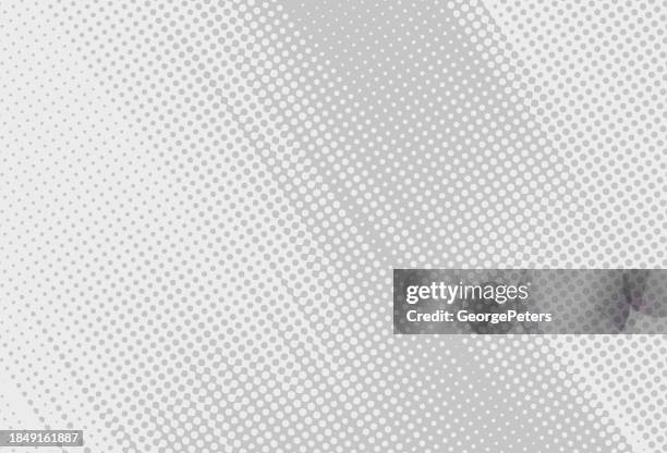 dot half tone pattern background with motion blur - gray marble background stock illustrations