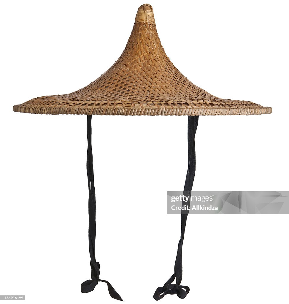 Asian Conical Hat straight on