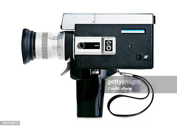 8mm movie camera - old fashioned camera stock pictures, royalty-free photos & images