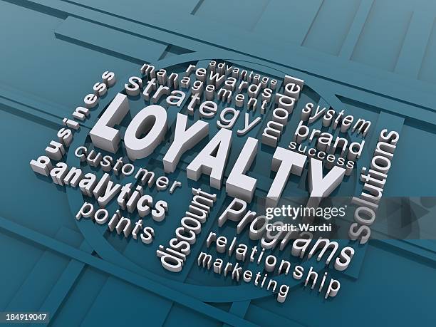 concept de fidélité - programme de fidélité photos et images de collection