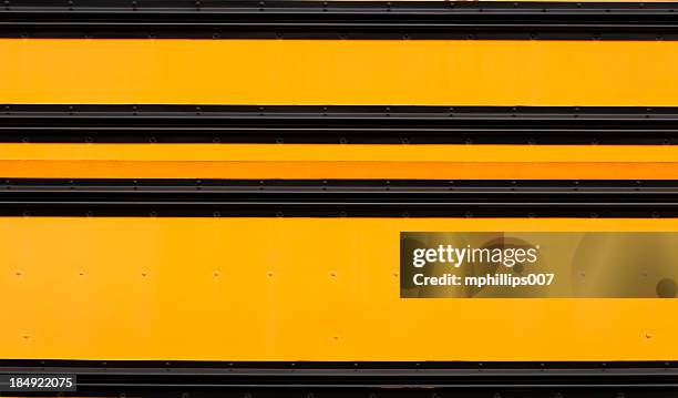 school bus background - minibuses stock pictures, royalty-free photos & images