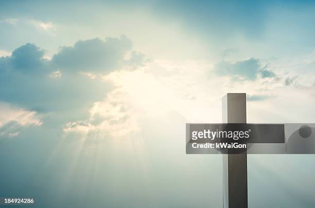 christianity - cross shape stock pictures, royalty-free photos & images
