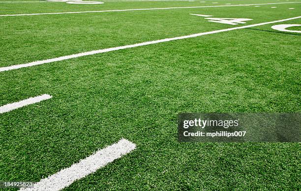 football field - forty yard line stock pictures, royalty-free photos & images