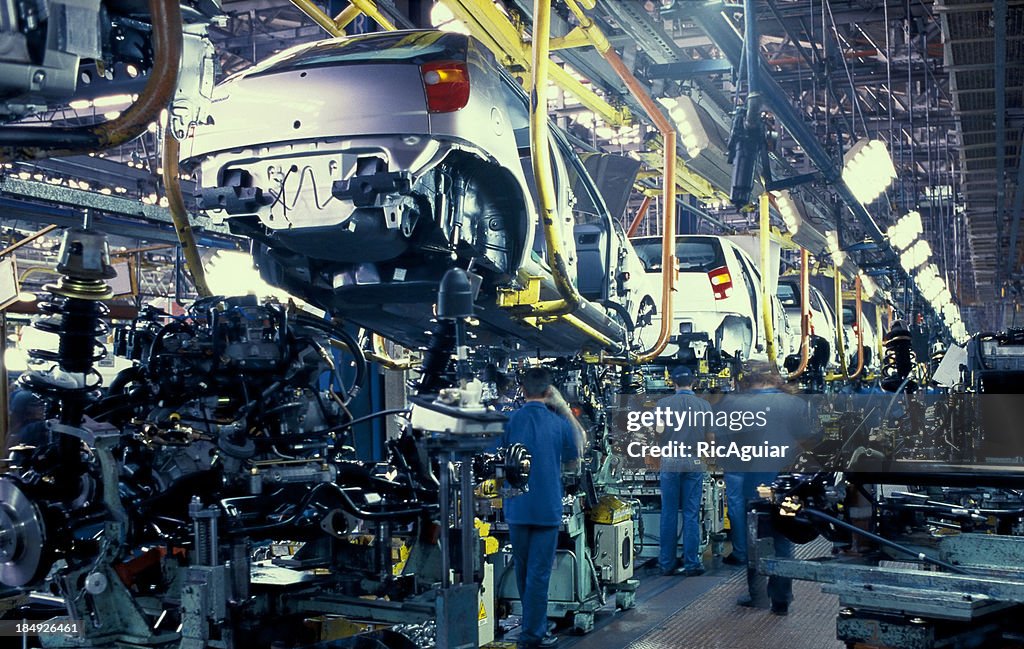 Car industry, automobile
