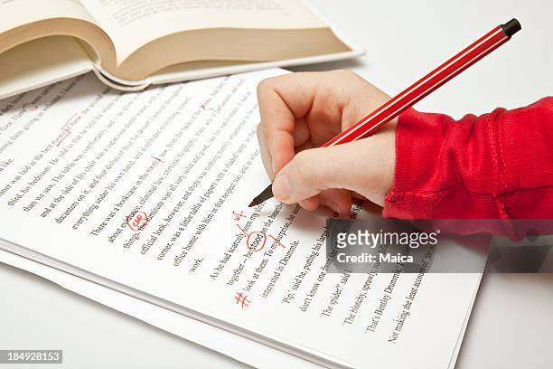 proofreading services - mistakes stock pictures, royalty-free photos & images
