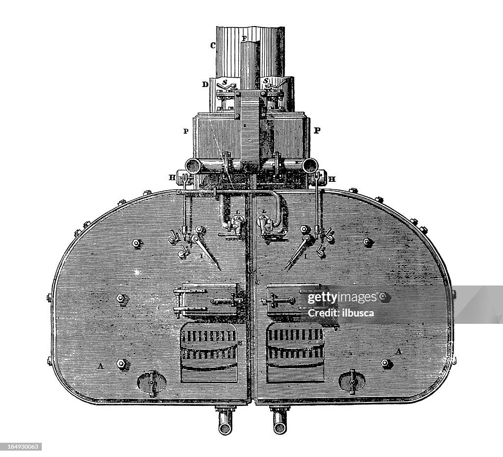 Steampowered Machines And Devices High-Res Vector Graphic - Getty Images