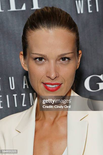 Petra Nemcova attends as Gilt And Stuart Weitzman celebrate the 5050 Boot 20th anniversary on October 16, 2013 in New York City.