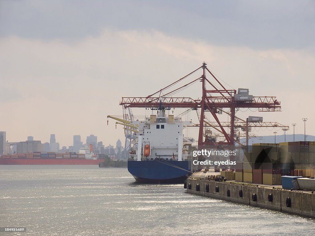 Cargo Ship Docked