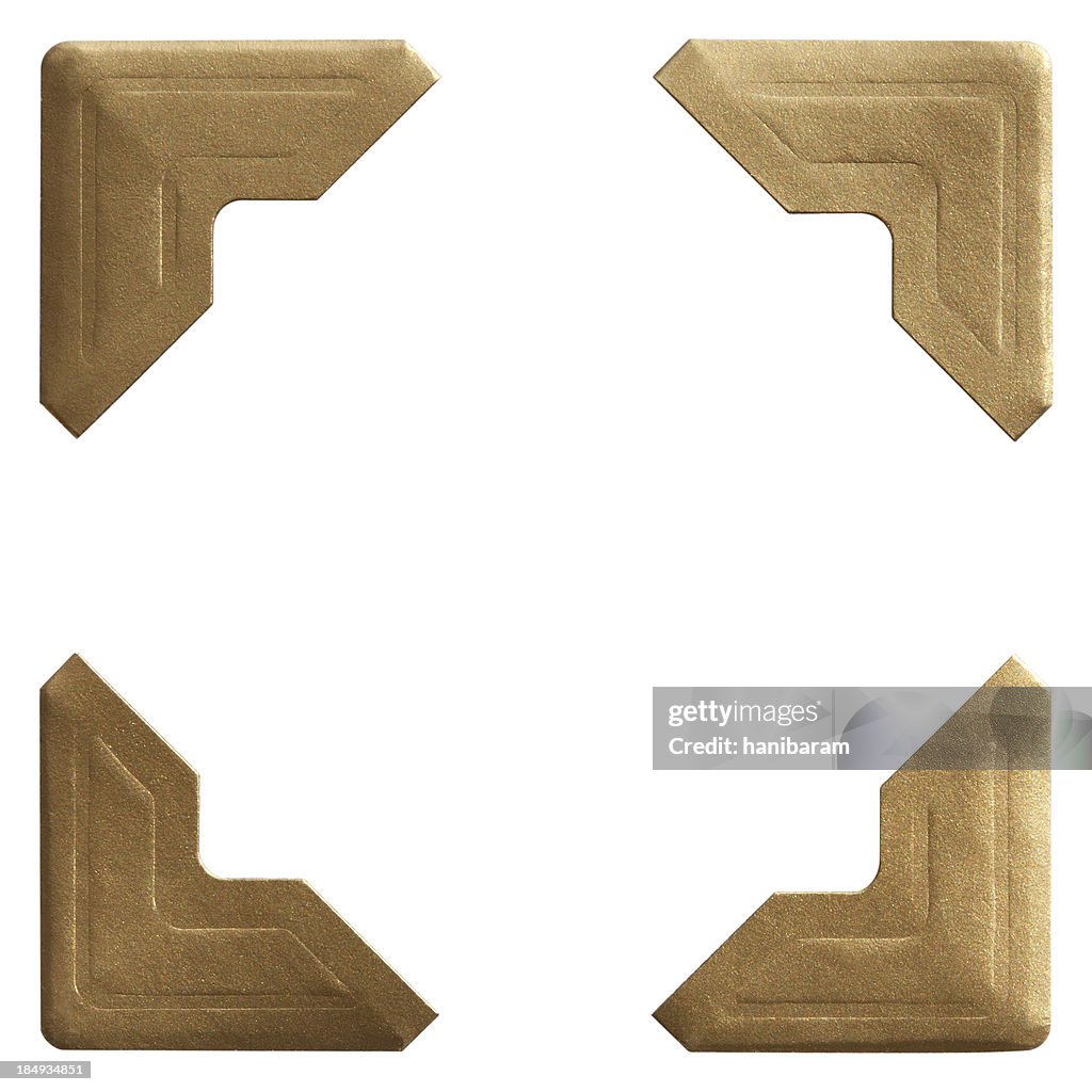 Golden Photo Corner