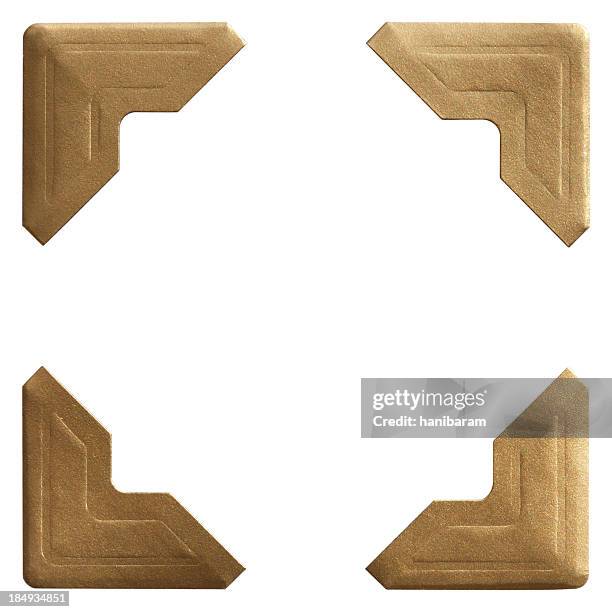 golden angolino per fotografie - album fotografico foto e immagini stock
