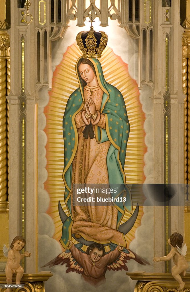 La virgen de Guadalupe