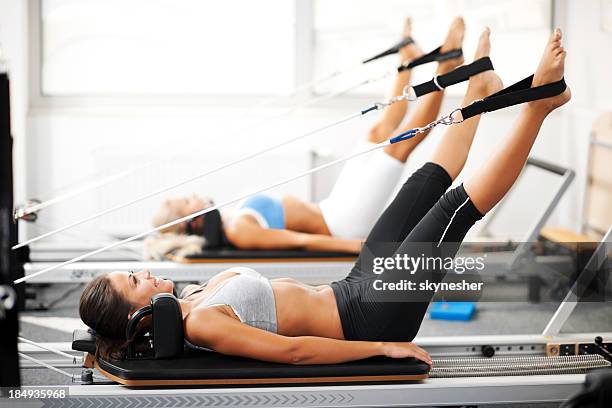 pilates. - pilates stock pictures, royalty-free photos & images