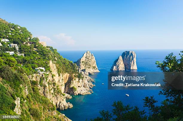 capri island - capri stock pictures, royalty-free photos & images