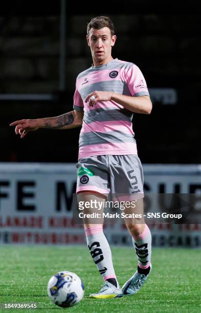 Partick Thistle's Aaron Muirhead in action during a cinch Championship match between Raith Rovers and Partick Thistle at Stark's Park, on December 08...