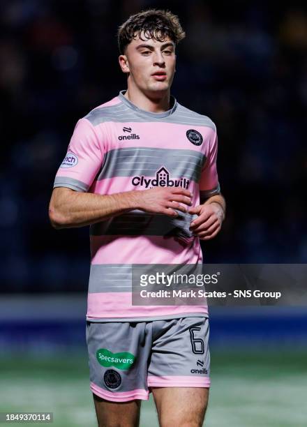 Partick Thistle's Lewis Neilson in action during a cinch Championship match between Raith Rovers and Partick Thistle at Stark's Park, on December 08...