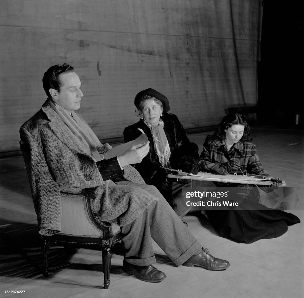 Marius Goring, Gwen Ffrangcon-Davies, June Rodney