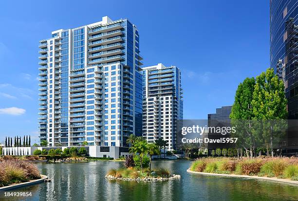 south santa ana buildings - orange county kalifornien bildbanksfoton och bilder