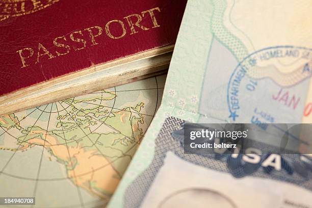 fondo de viajes - pasaporte fotografías e imágenes de stock