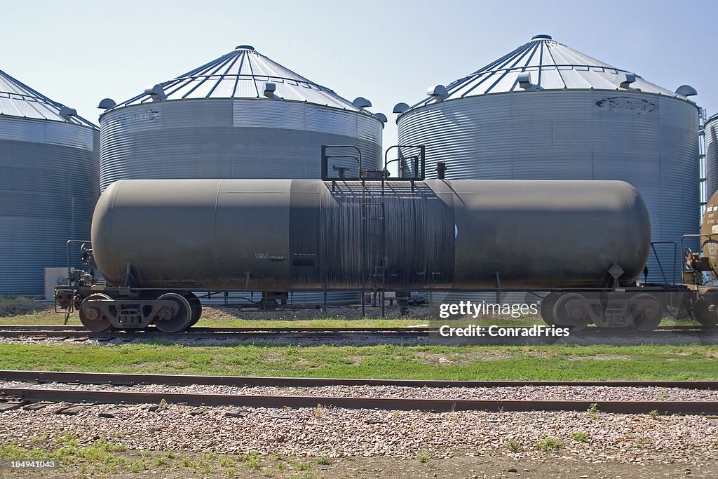 Ethanol Tanker Railroad Car