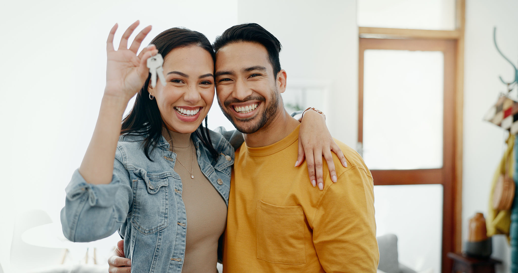 happy homeowner