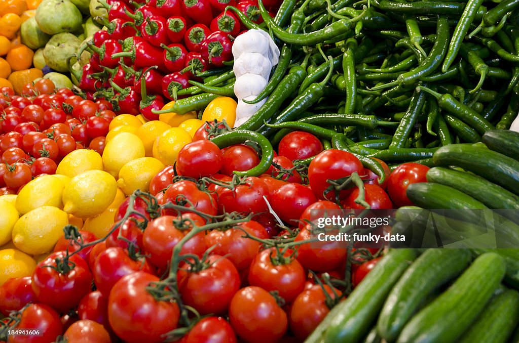 Fresh vegetables