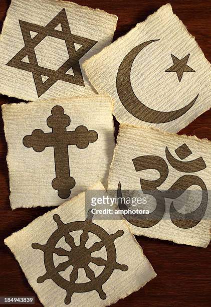 symboles religieux - objet de culte photos et images de collection