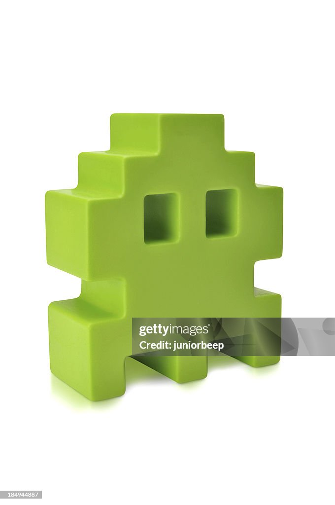 Retro space invader