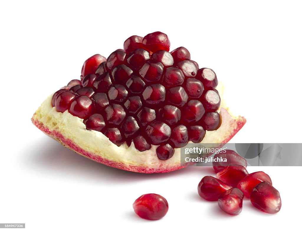 Piece of pomegranate