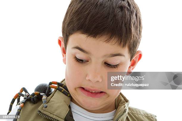 i'm not afraid of spiders - phobia stock pictures, royalty-free photos & images