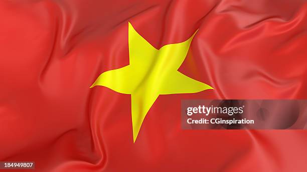vietnam flag - vietnamese flag stock pictures, royalty-free photos & images