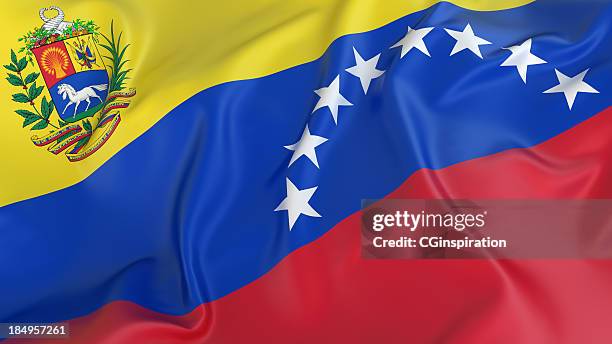 bandeira da venezuela - venezuela imagens e fotografias de stock