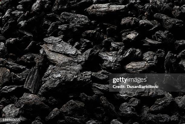 dunkle coal - carbon stock-fotos und bilder