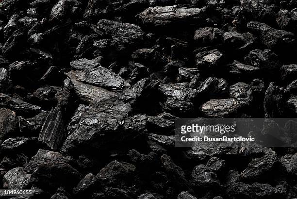 escuro carvão - carvão - fotografias e filmes do acervo