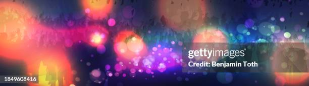 neon dance party crowd background - slogan stock illustrations