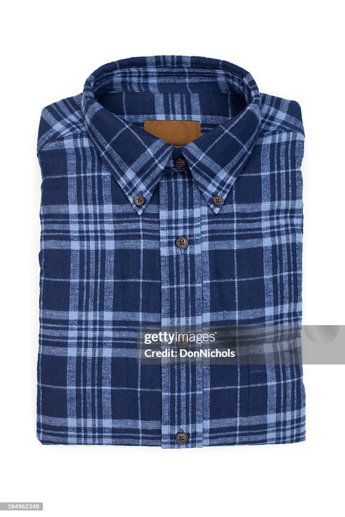 Blue Flannel Shirt