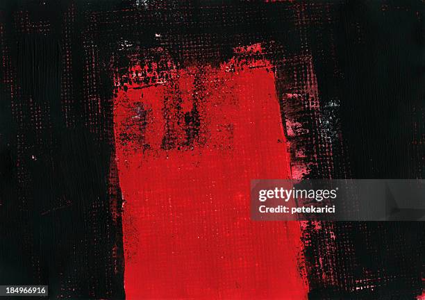 red black acrylic on paper - pencil texture background stock illustrations