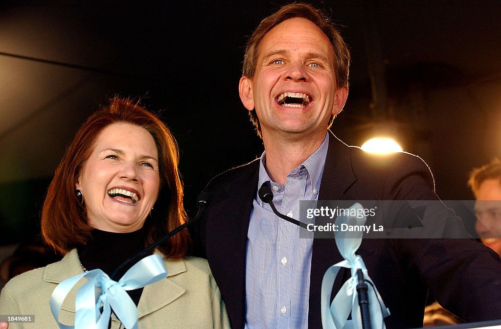 Ed Smart Elizabeth Smart's parents Lois and Ed Smart react at a celebration at ...