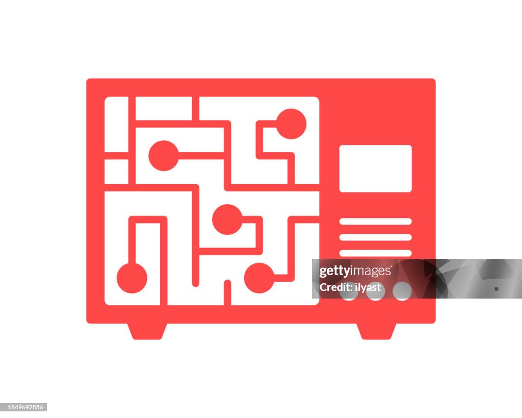 Integrated Home Appliance Icon