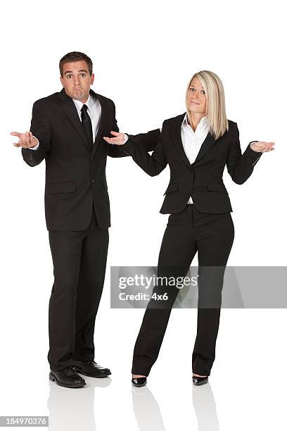 we don't know - well dressed couple isolated stock pictures, royalty-free photos & images