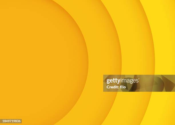 yellow concentric circles background - health fair stock illustrations