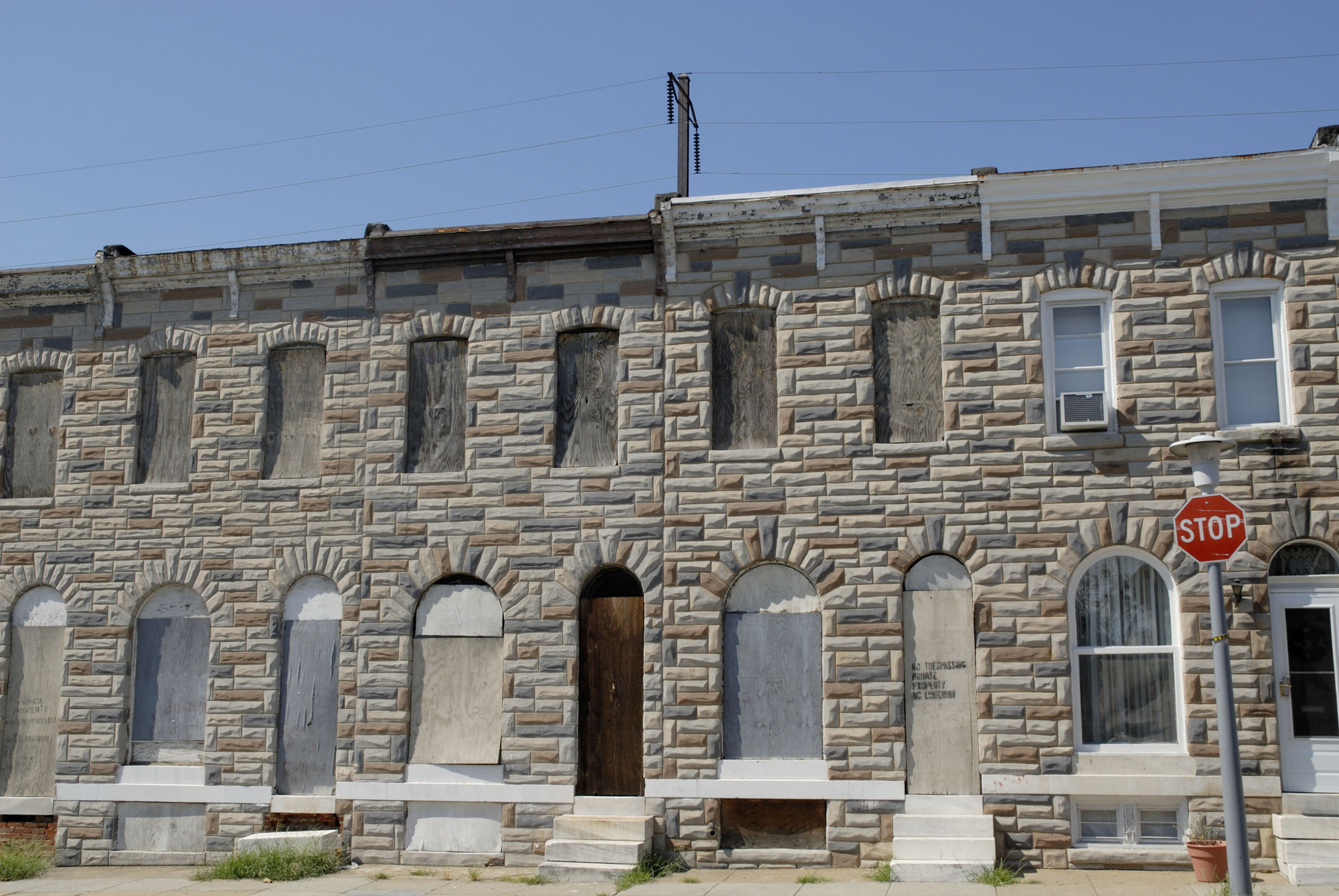 abandoned house Baltimore
