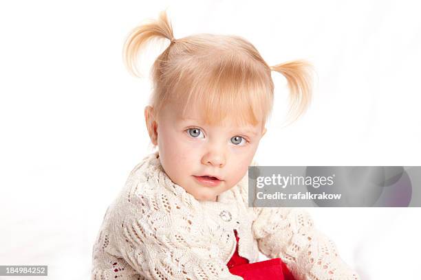 little girl - hair back stock pictures, royalty-free photos & images