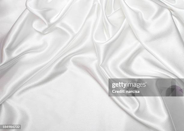 white satin silk background - satin bildbanksfoton och bilder