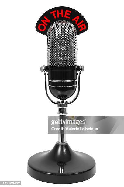 microfono - radio foto e immagini stock