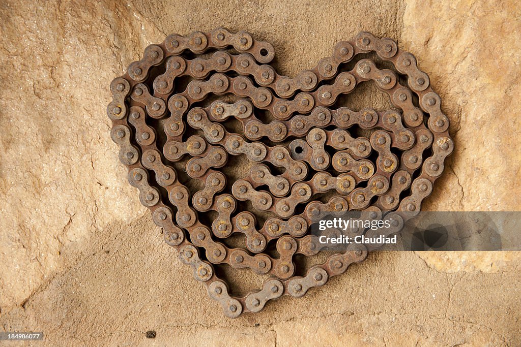 Heart shaped chain