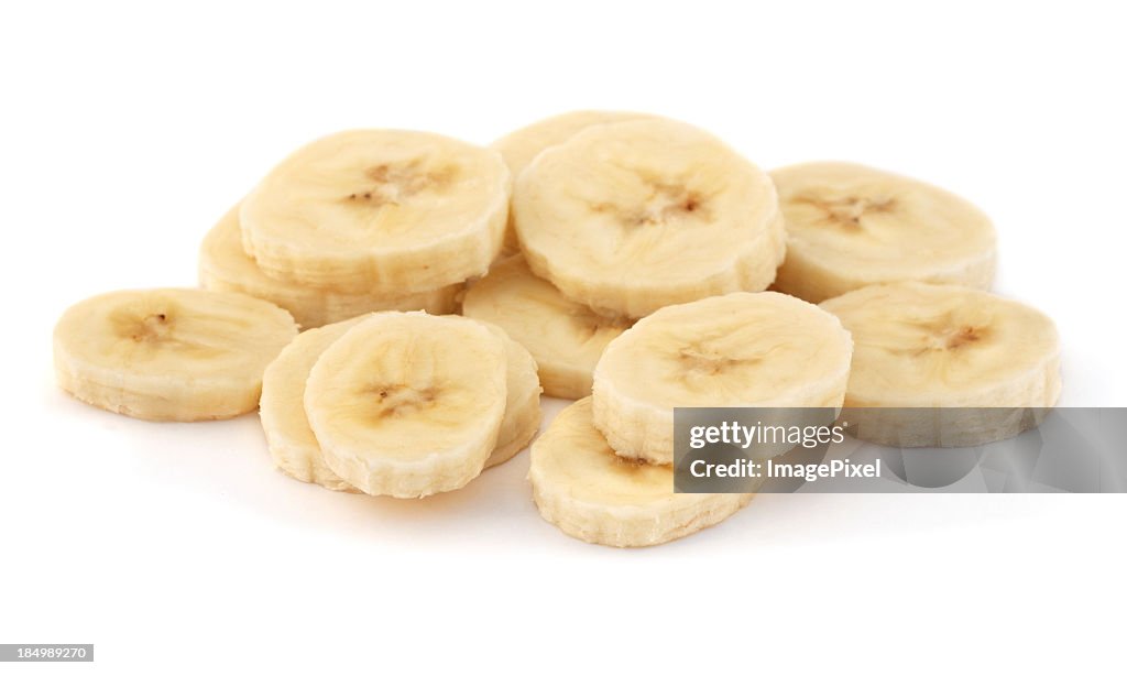 Bananas en rodajas