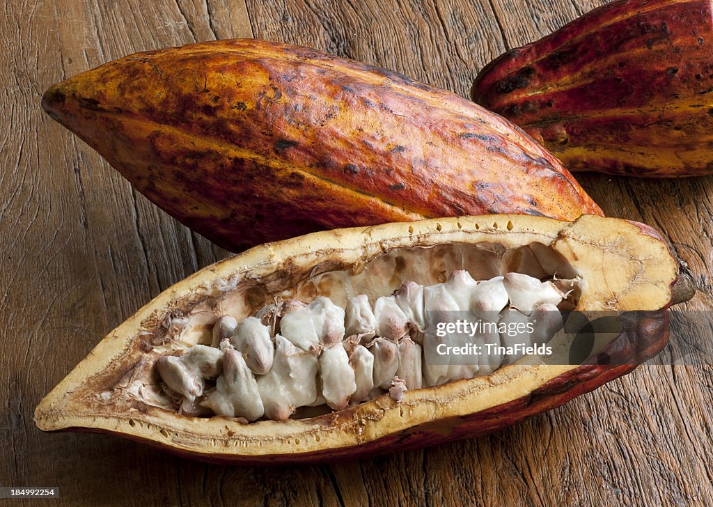 Kakao Obst-Lebensmittel nachweislich Schäden hervorruft