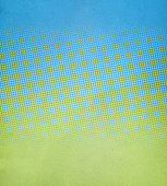 textured paper with spring colors and halftone