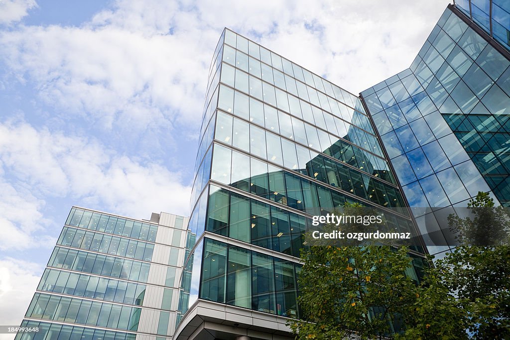 Office buildings in London