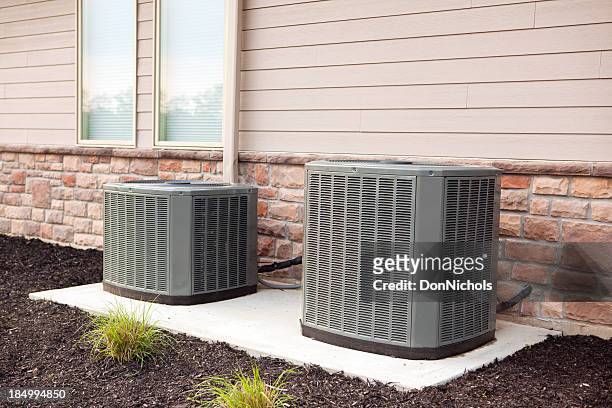 air conditioners - equipment stock pictures, royalty-free photos & images